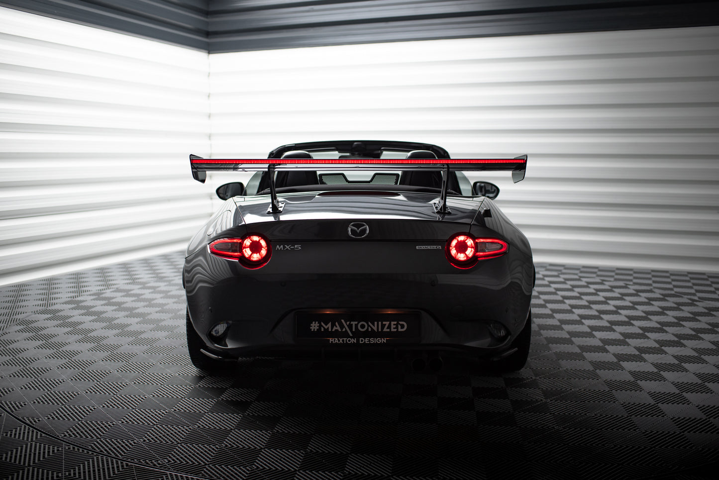 Carbon Spoiler JDM Style + LED suitable for Mazda MX-5 ND (Mk4)
