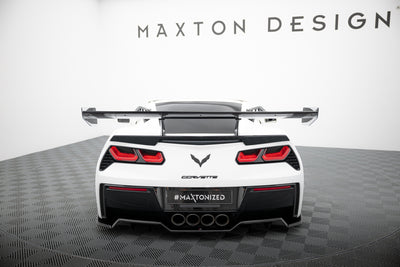 Carbon Spoiler With Upper Swan Mounting  suitable for Chevrolet Corvette Stingray / Grand Sport C7
