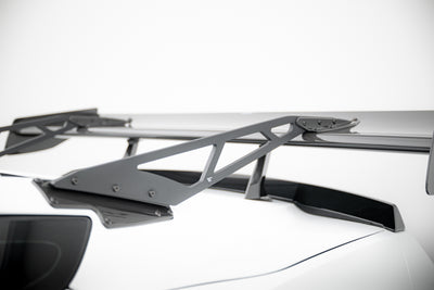 Carbon Spoiler With Upper Swan Mounting + LED suitable for Chevrolet Corvette Stingray / Grand Sport C7