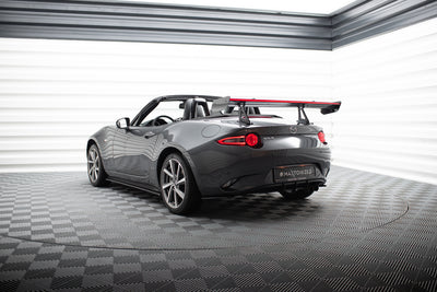 Carbon Spoiler With Upper Swan Mounting + LED suitable for Mazda MX-5 ND (Mk4)