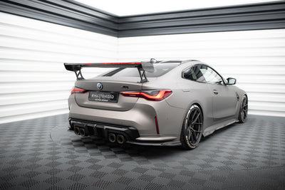 Carbon Spoiler With External Brackets Uprights + LED suitable for BMW M4 G82 / G82 Facelift / M440i / 4 M-Pack G22 / G22 Facelift