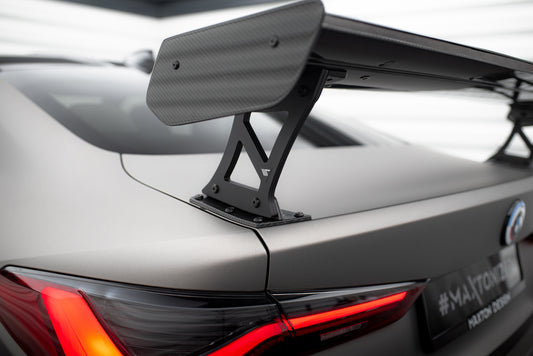 Karbonowy Spoiler Z Zewnętrznymi Wspornikami + LED pasujący do BMW M4 G82 / G82 Facelift / M440i / 4 M-Pack G22 / G22 Facelift