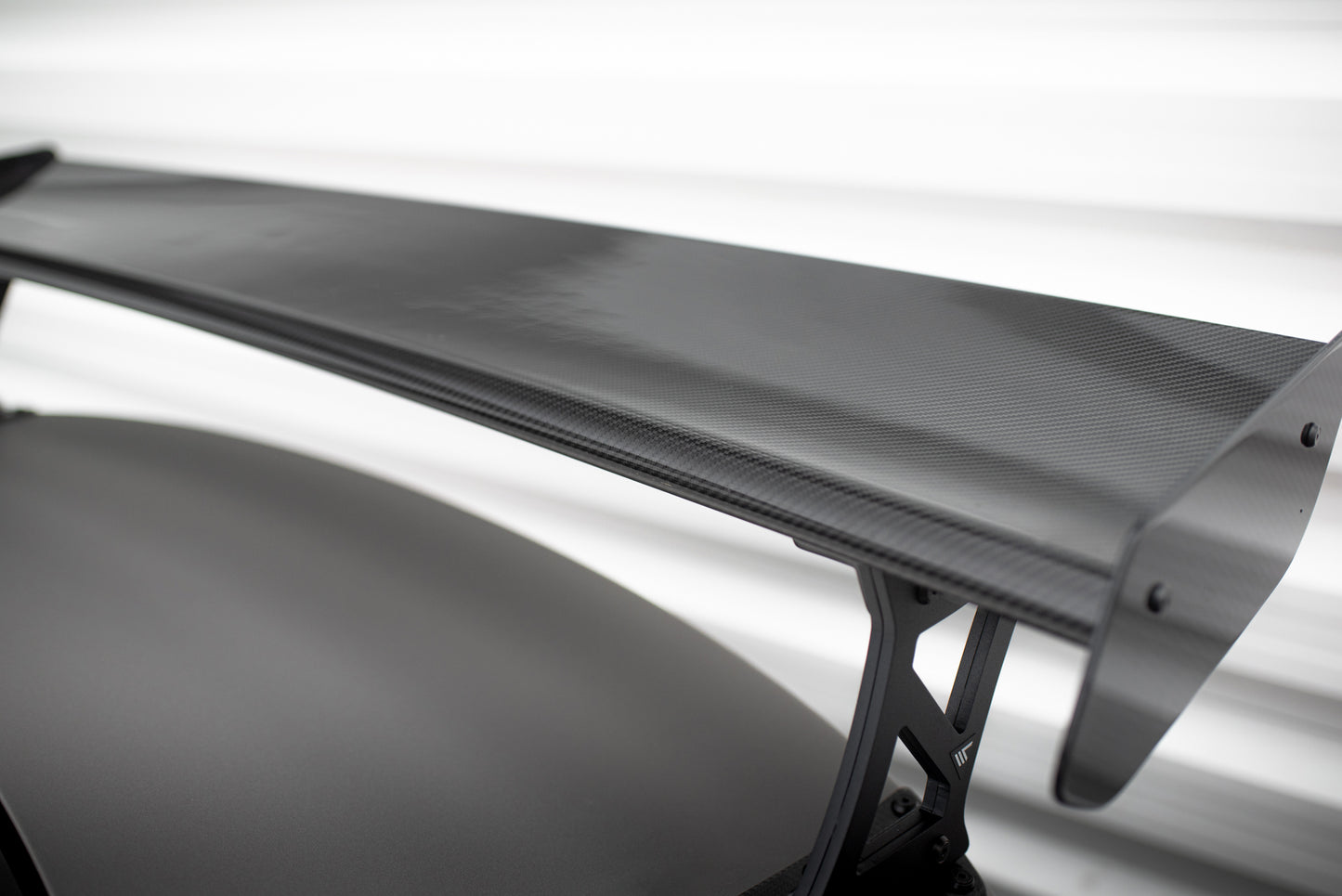 Carbon Spoiler With External Brackets Uprights + LED suitable for BMW M4 G82 / G82 Facelift / M440i / 4 M-Pack G22 / G22 Facelift