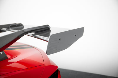 Karbonowy Spoiler + LED pasujący do Chevrolet Corvette C8