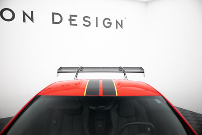 Karbonowy Spoiler + LED pasujący do Chevrolet Corvette C8