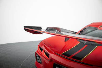 Karbonowy Spoiler + LED pasujący do Chevrolet Corvette C8