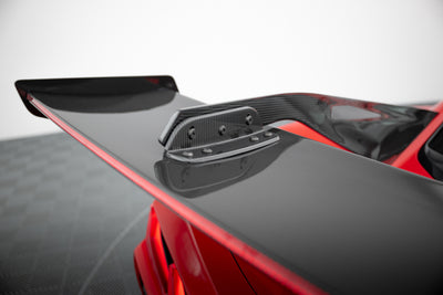 Karbonowy Spoiler + LED pasujący do Chevrolet Corvette C8