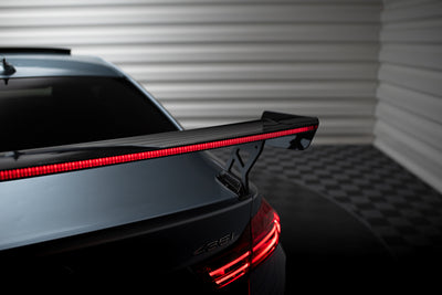 Carbon Spoiler With External Brackets Uprights + LED suitable for BMW 4 F32 / 4 F32 M-Pack Coupe