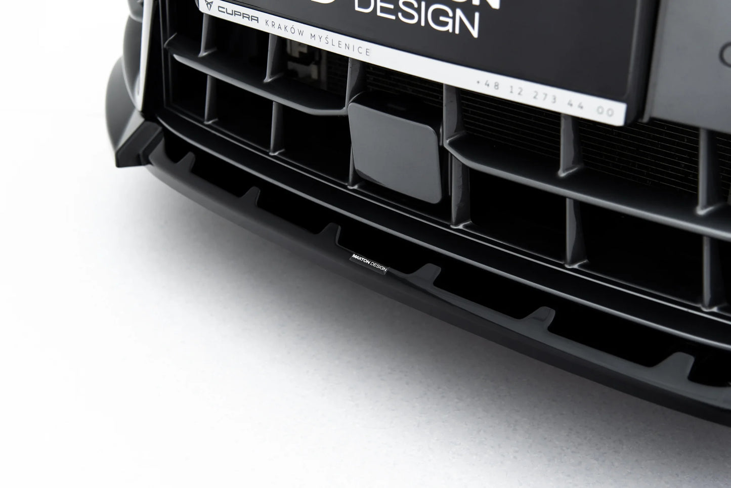 Lame Du Pare-Chocs Avant V.2 Cupra Leon Hatchback Mk1 Facelift
