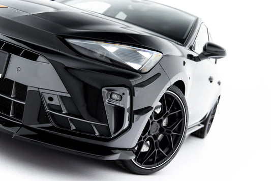 Lame Du Pare-Chocs Avant V.2 compatible avec Cupra Leon Hatchback Mk1 Facelift
