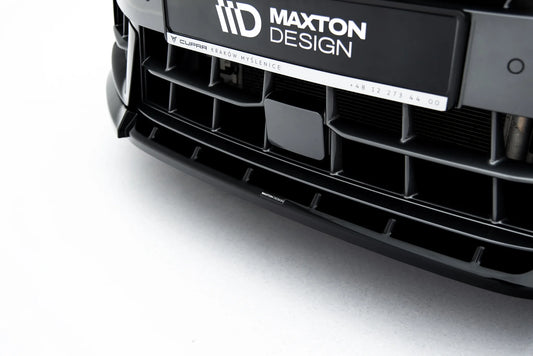 Lame Du Pare-Chocs Avant V.1 compatible avec Cupra Leon Hatchback Mk1 Facelift