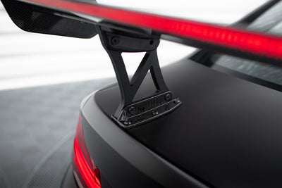 Carbon Spoiler With Internal Brackets Uprights + LED suitable for BMW M2 F87 / 2 / 2 M-Pack F22