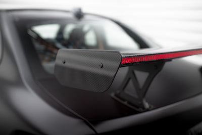 Carbon Spoiler With Internal Brackets Uprights + LED suitable for BMW M2 F87 / 2 / 2 M-Pack F22