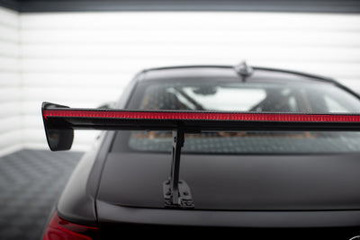 Carbon Spoiler With Internal Brackets Uprights + LED suitable for BMW M2 F87 / 2 / 2 M-Pack F22