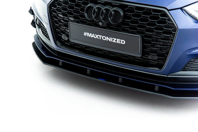 Street Pro Front Splitter suitable for Audi A5 S-Line / S5 Coupe / Sportback F5