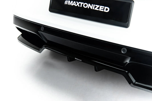 Hinten Splitter (mit einem vertikalem balken) Volkswagen T-Roc R-Line Mk2