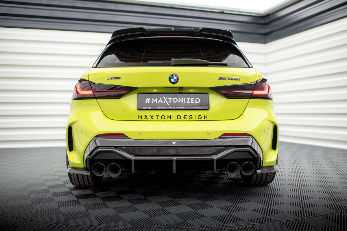 Karbonowy Dyfuzor Tylny Prepreg V.1 + Milltek Sport Exhaust pasujący do BMW 1 F40 M135i