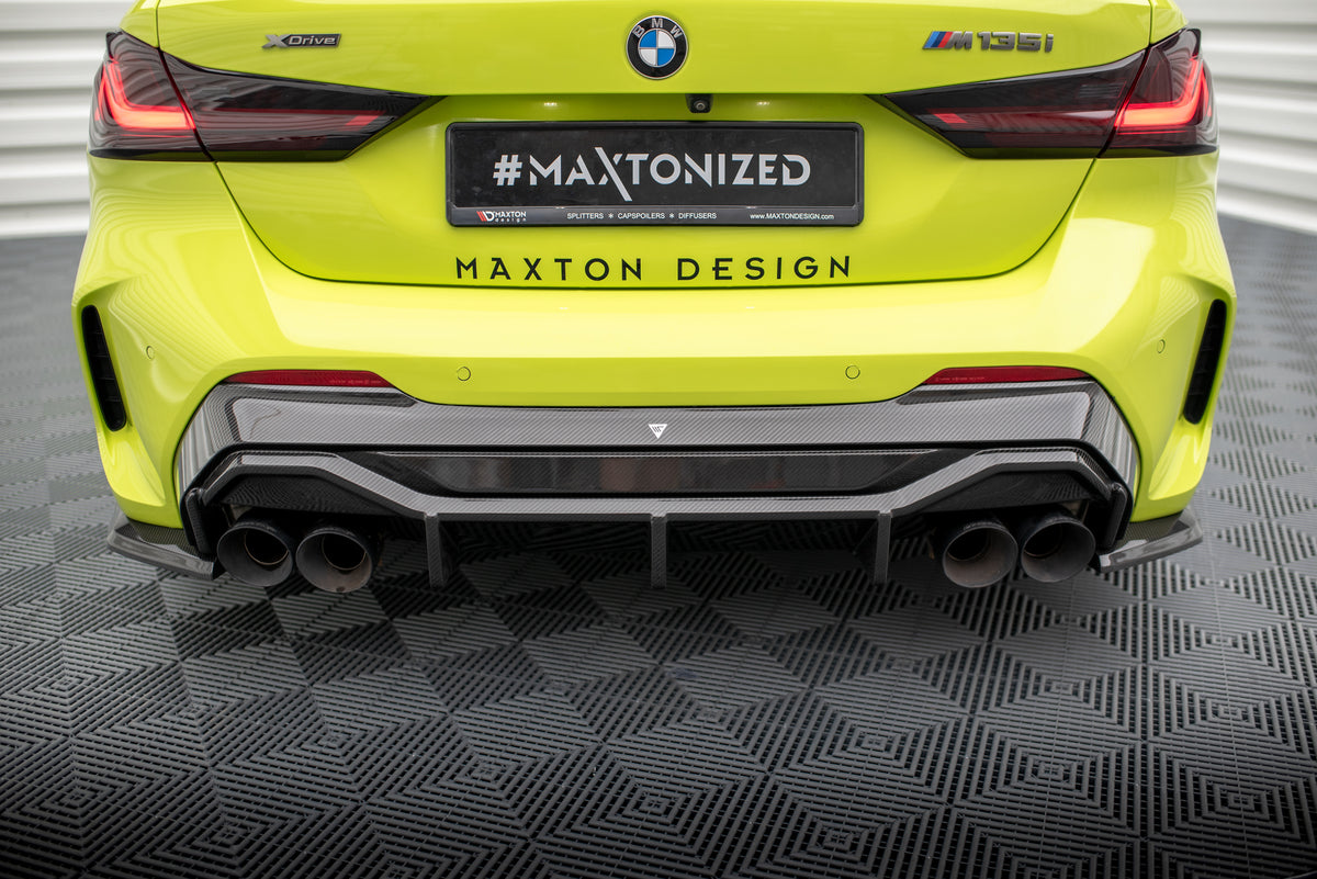 Karbonowy Dyfuzor Tylny Prepreg V.1 + Milltek Sport Exhaust pasujący do BMW 1 F40 M135i