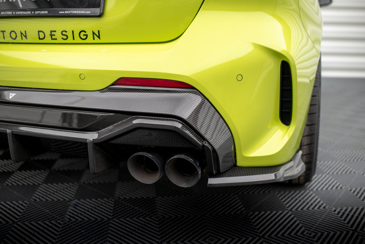Karbonowy Dyfuzor Tylny Prepreg V.1 + Milltek Sport Exhaust pasujący do BMW 1 F40 M135i