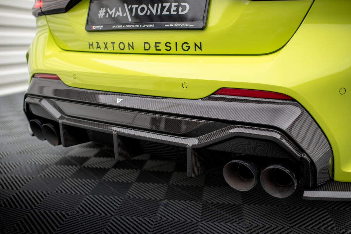 Karbonowy Dyfuzor Tylny Prepreg V.1 + Milltek Sport Exhaust pasujący do BMW 1 F40 M135i