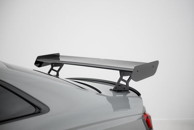Karbonowy Spoiler Z Zewnętrznymi Wspornikami V.2 pasujący do Audi A5 / A5 S-Line / S5 / RS5 Coupe F5 / F5 Facelift