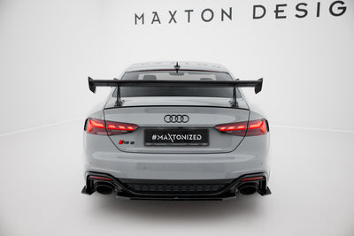 Carbon Spoiler With Upper Swan Mounting  suitable for Audi A5 / A5 S-Line / S5 / RS5 Coupe F5 / F5 Facelift
