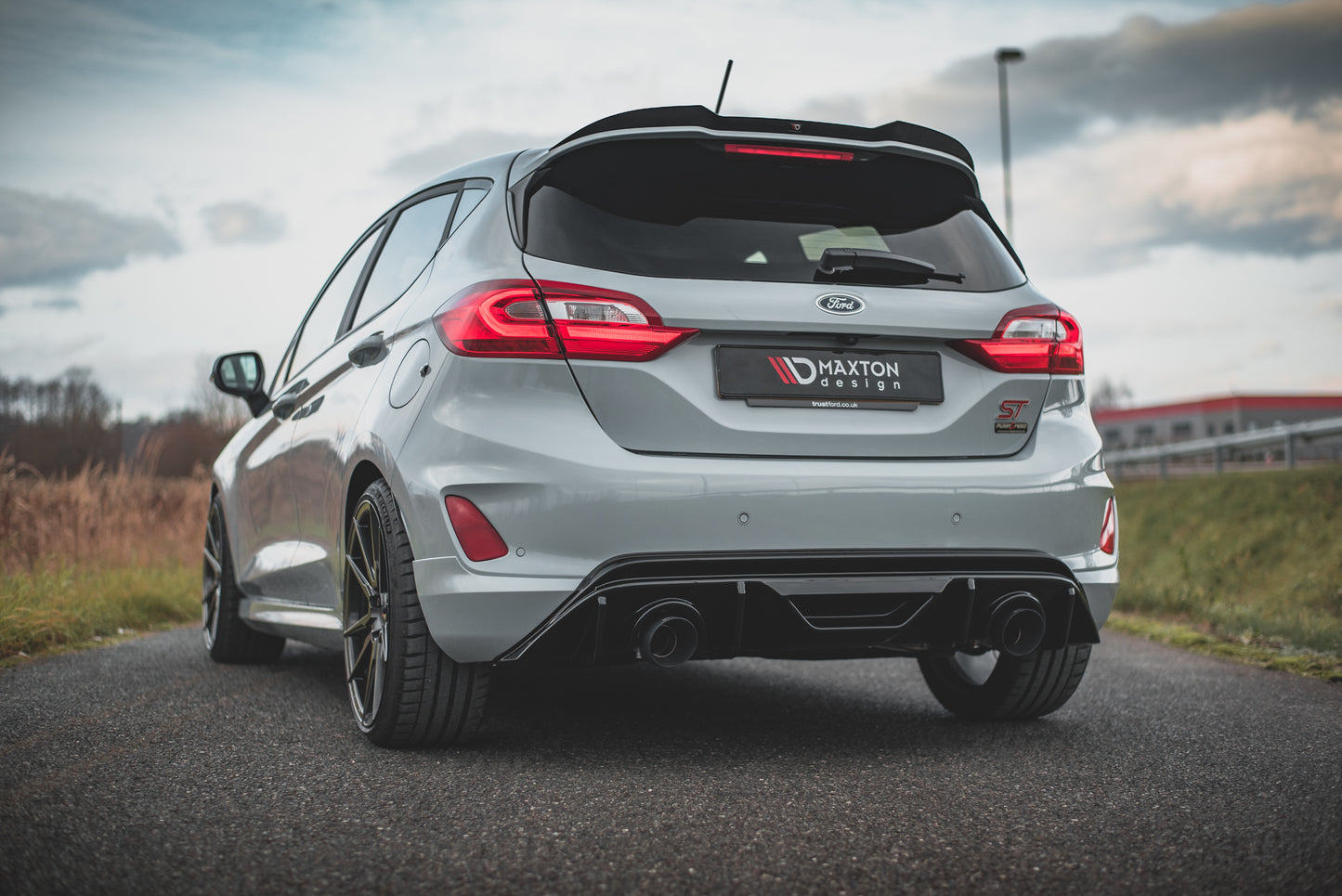 Dokładka Tylna + Wydech Miltek Sport Ford Fiesta ST Mk8 + GPF System