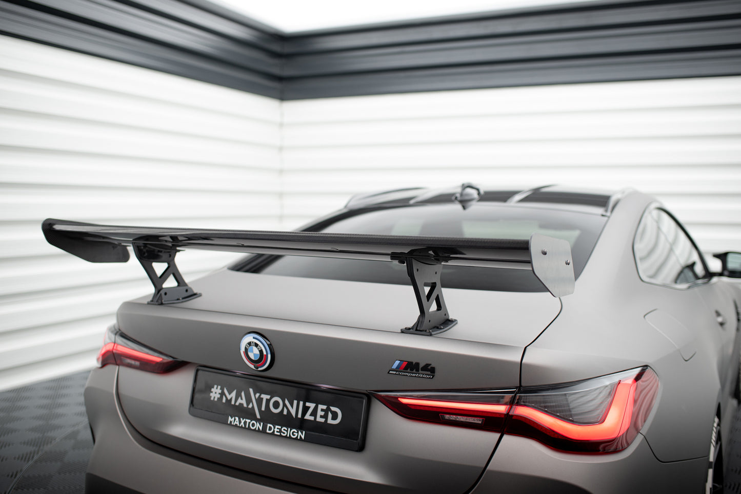 Carbon Spoiler With Internal Brackets Uprights suitable for BMW M4 G82 / G82 Facelift / M440i / 4 M-Pack G22 / G22 Facelift