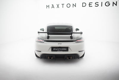 Karbonowy Spoiler Z Górnymi Mocowaniami V.1 Porsche 718 Cayman 982c
