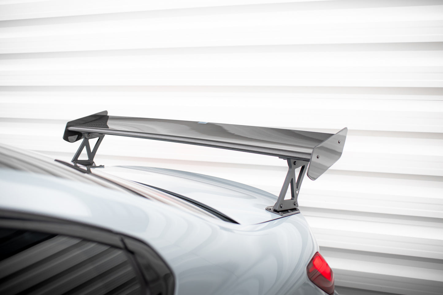 Carbon Spoiler With External Brackets Uprights suitable for BMW M3 G80 / M340i G20 / 3 M-Pack G20 / 3 Standard G20