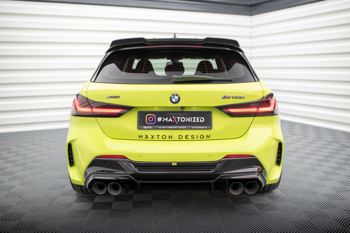 Rajout Du Pare-Chocs Arriere V.2 + échappement Milltek Sport compatible avec BMW 1 F40 M135i
