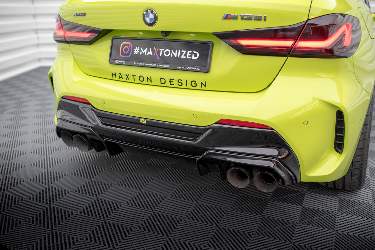 Rajout Du Pare-Chocs Arriere V.2 + échappement Milltek Sport compatible avec BMW 1 F40 M135i