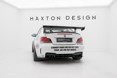 Karbonowy Spoiler Z Wewnętrznymi Wspornikami V.2 pasujący do BMW 1M E82 