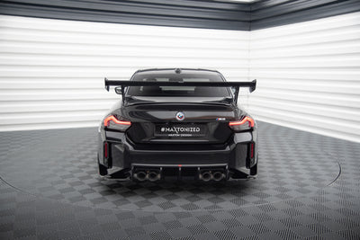 Karbonowy Spoiler Z Zewnętrznymi Wspornikami pasujący do BMW M2 G87 / M240i / 2 M-Pack / 2 Standard G42