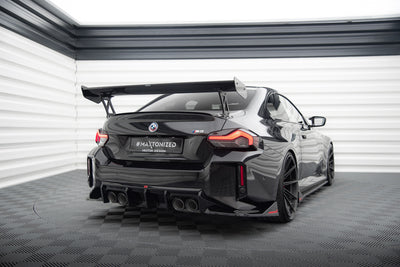 Karbonowy Spoiler Z Zewnętrznymi Wspornikami pasujący do BMW M2 G87 / M240i / 2 M-Pack / 2 Standard G42