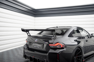 Karbonowy Spoiler Z Zewnętrznymi Wspornikami pasujący do BMW M2 G87 / M240i / 2 M-Pack / 2 Standard G42