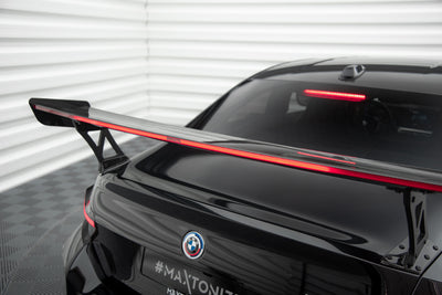 Carbon Fiber Spoiler With External Brackets Uprights +LED light suitable for BMW M2 G87 / M240i / 2 M-Pack / 2 Standard G42