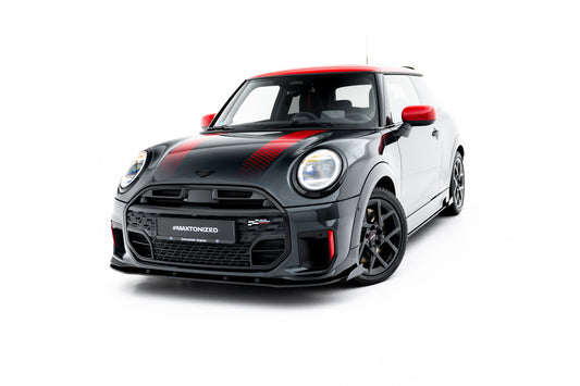 Splitter Przedni Street Pro + Flaps do Mini Cooper John Cooper Works F65