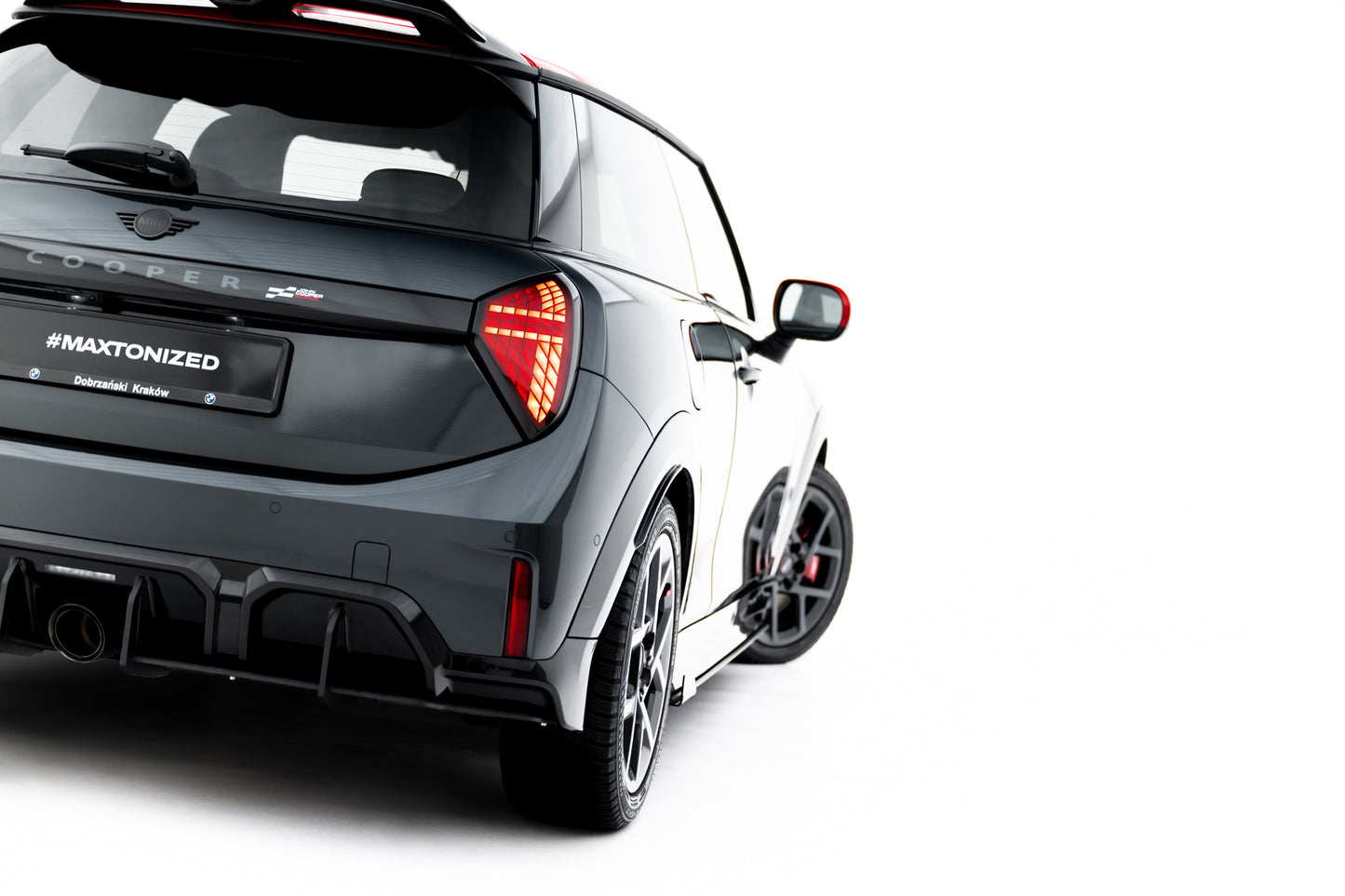 Street Pro Rear Diffuser for Mini Cooper John Cooper Works F65