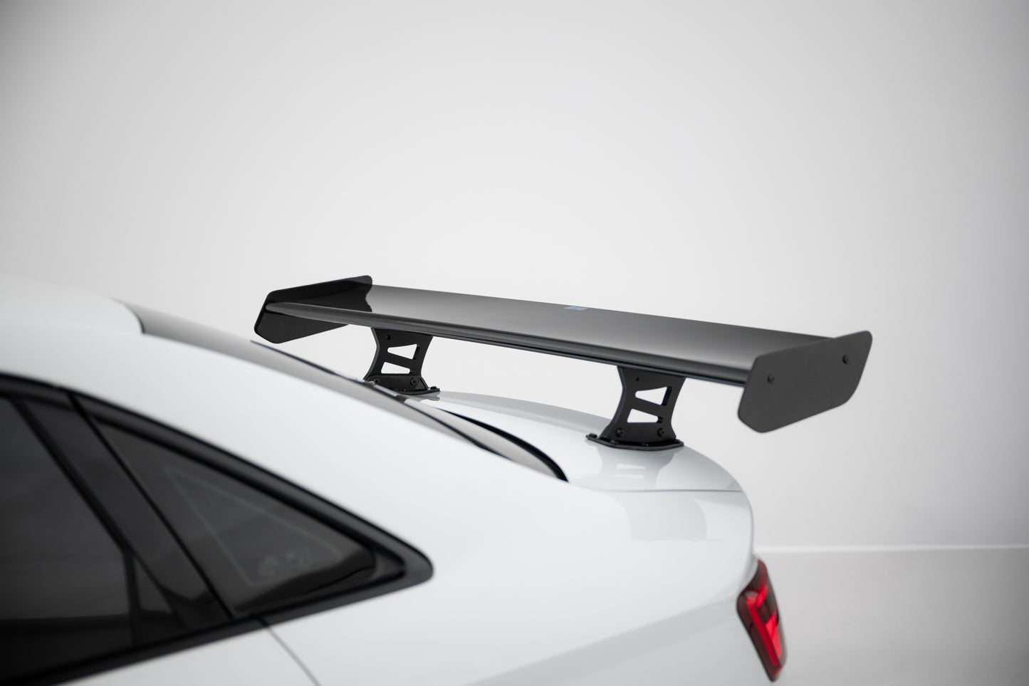 Carbon Spoiler With Internal Brackets Uprights suitable for Audi A3 / A3 S-Line / S3 / RS3 Sedan 8V / 8V Facelift