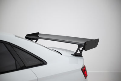 Carbon Spoiler With External Brackets Uprights suitable for Audi A3 / A3 S-Line / S3 / RS3 Sedan 8V / 8V Facelift