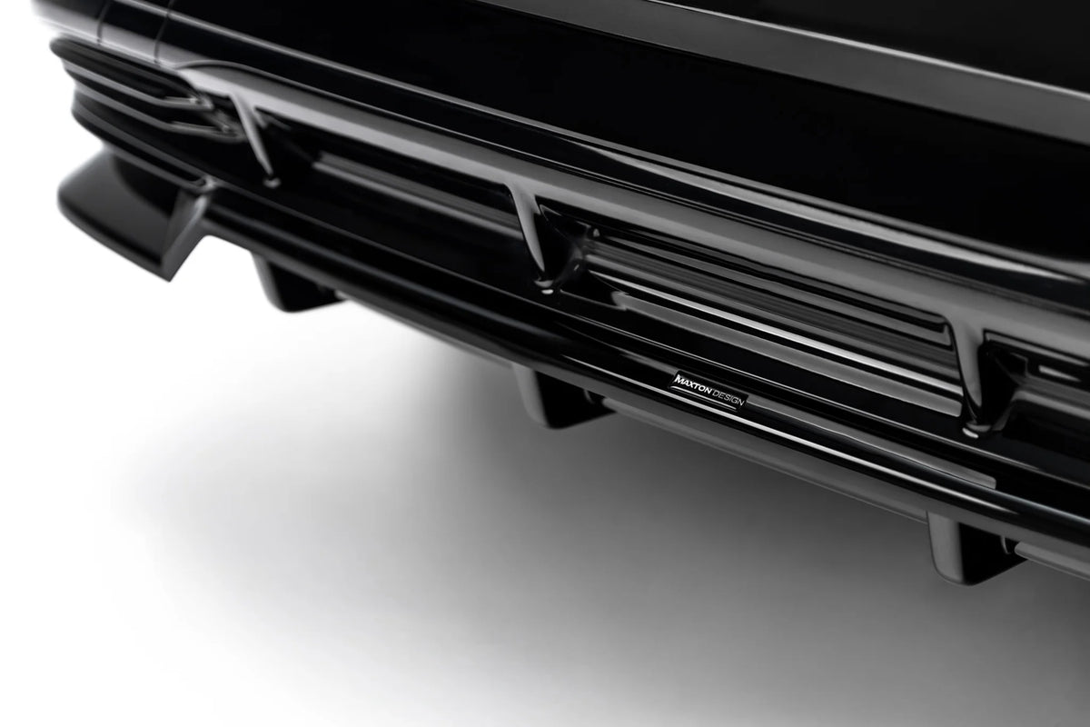Splitter Tylny (Z Dyfuzorem) pasujący do Mercedes-Benz CLA EQ AMG-Line Coupe / Shooting Brake C174 / X174