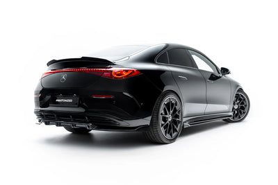 Splitter Tylny (Z Dyfuzorem) pasujący do Mercedes-Benz CLA EQ AMG-Line Coupe / Shooting Brake C174 / X174