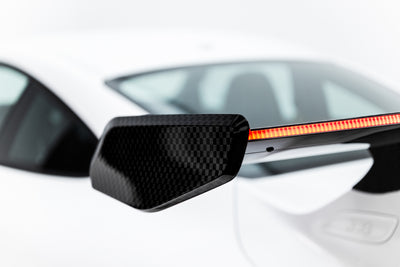 Karbonowy Spoiler V.2 + LED pasujący do Porsche 911 GT3 991