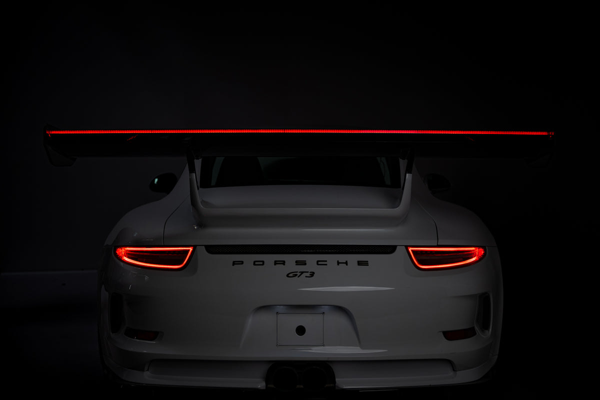 Carbon Spoiler V.1 + LED suitable for Porsche 911 GT3 991