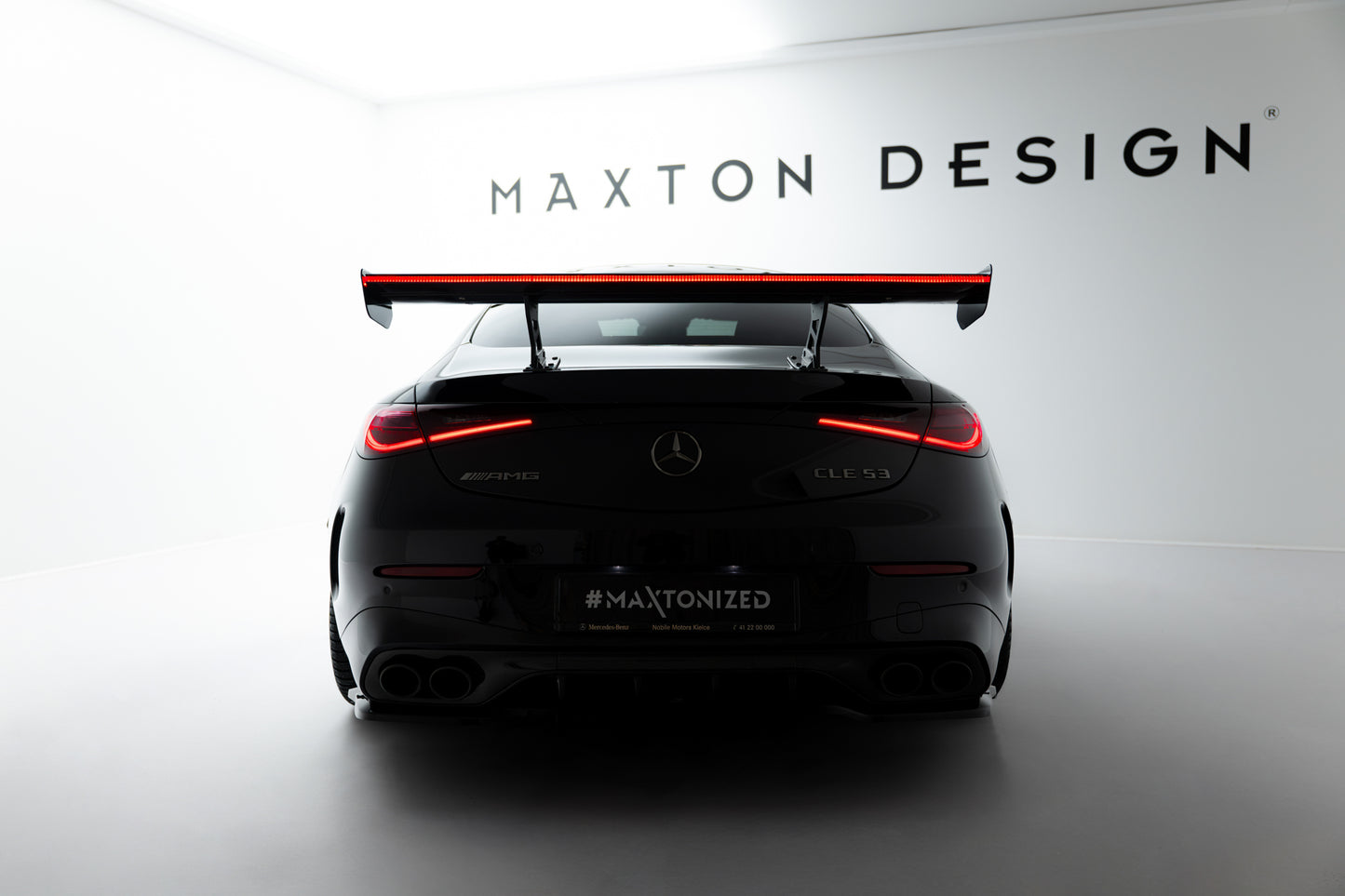 Karbonowy Spoiler V.2 + LED do Mercedes-Benz CLE AMG-Line C236