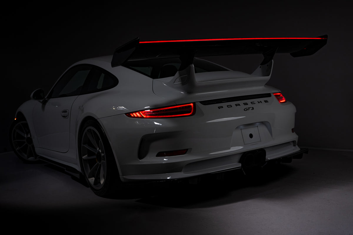 Carbon Spoiler V.1 + LED suitable for Porsche 911 GT3 991