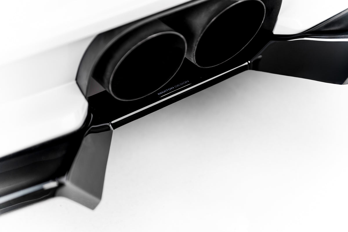 Hinten Splitter (mit einem vertikalem balken) passend für Porsche 911 GT3 991