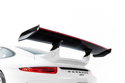 Karbonowy Spoiler V.2 + LED pasujący do Porsche 911 GT3 991