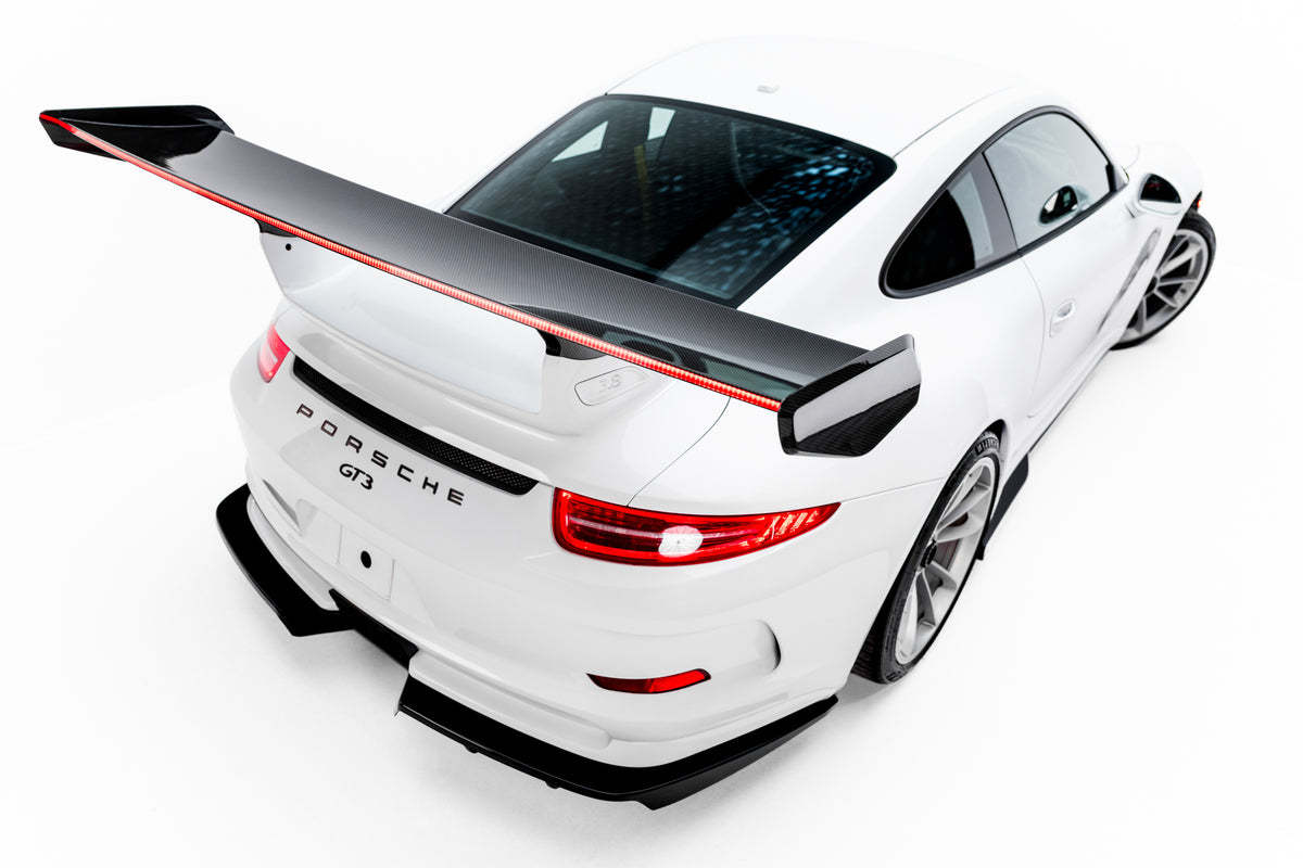 Carbon Spoiler V.1 + LED suitable for Porsche 911 GT3 991